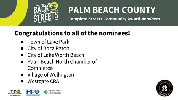 PBC Community Award Nominees
